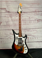 1967 Teisco Spectrum 4 in Extremely Rare Sunburst Finish!