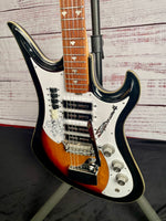 1967 Teisco Spectrum 4 in Extremely Rare Sunburst Finish!