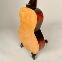 "SOLD" 1920's-30's Oahu Hawaiian Square Neck Slide Parlor Acoustic Guitar Cleveland Made w/Girlies