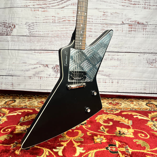 2024 Dwight Eisenhower Bell & Hern Custom Explorer Heavy Metal Rock Seymour Black Winter P/U Schenker Jabs Hetfeild