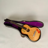 "SOLD" 1920's-30's Oahu Hawaiian Square Neck Slide Parlor Acoustic Guitar Cleveland Made w/Girlies