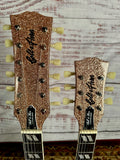 Bell & Hern Customs 6/12 Double Neck 2024 Champagne Super Nova Sparkle Seymour Duncan's  Kluson's