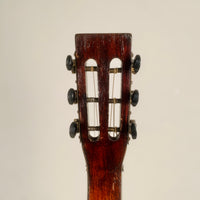 "SOLD" 1920's-30's Oahu Hawaiian Square Neck Slide Parlor Acoustic Guitar Cleveland Made w/Girlies