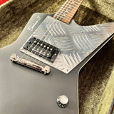 2024 Dwight Eisenhower Bell & Hern Custom Explorer Heavy Metal Rock Seymour Black Winter P/U Schenker Jabs Hetfeild