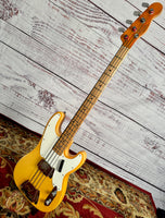 1971 Fender Oly White Telecaster Bass With Donald Duck Dunn "C" Style Profile Maple Neck One Owner W/O/H/S/C Neck