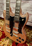 Bell & Hern Customs 6/12 Double Neck 2024 Champagne Super Nova Sparkle Seymour Duncan's  Kluson's