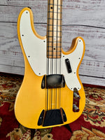 1971 Fender Oly White Telecaster Bass With Donald Duck Dunn "C" Style Profile Maple Neck One Owner W/O/H/S/C Neck