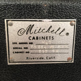 1980's Mitchell 2x12 Sand Cab Amp